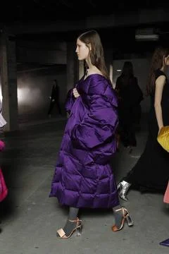  Dries van Noten backstage at Paris Fashion Week Autumn Winter 2019 Dries ... 스톡 사진