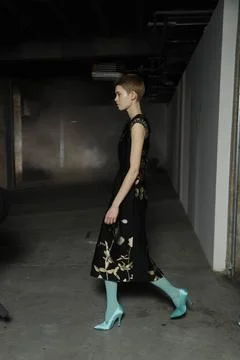  Dries van Noten backstage at Paris Fashion Week Autumn Winter 2019 Dries ... Stock Photos