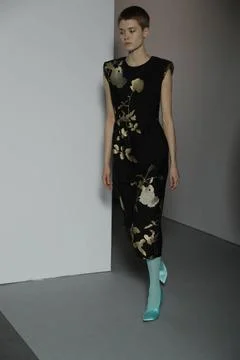  Dries van Noten backstage at Paris Fashion Week Autumn Winter 2019 Dries ... 스톡 사진