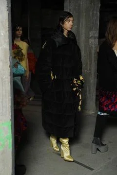  Dries van Noten backstage at Paris Fashion Week Autumn Winter 2019 Dries ... Stock Photos
