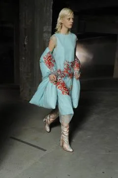  Dries van Noten backstage at Paris Fashion Week Autumn Winter 2019 Dries ... Stock Photos