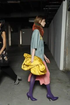  Dries van Noten backstage at Paris Fashion Week Autumn Winter 2019 Dries ... Stock Photos