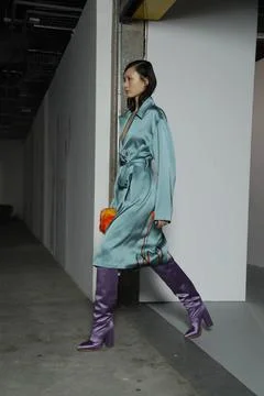  Dries van Noten backstage at Paris Fashion Week Autumn Winter 2019 Dries ... Foto stock