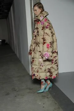  Dries van Noten backstage at Paris Fashion Week Autumn Winter 2019 Dries ... Foto stock