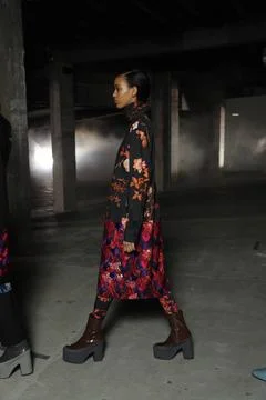  Dries van Noten backstage at Paris Fashion Week Autumn Winter 2019 Dries ... Stock Photos