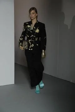  Dries van Noten backstage at Paris Fashion Week Autumn Winter 2019 Dries ... Stock Photos