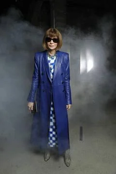  Dries van Noten front row at Paris Fashion Week Autumn Winter 2019 Dries ... 스톡 사진