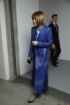  Dries van Noten front row at Paris Fashion Week Autumn Winter 2019 Dries ... Stock-Fotos