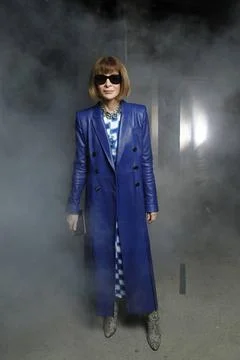  Dries van Noten front row at Paris Fashion Week Autumn Winter 2019 Dries ... 스톡 사진