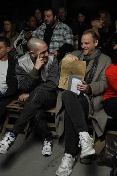  Dries van Noten front row at Paris Fashion Week Autumn Winter 2019 Dries ... Foto stock