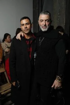  Dries van Noten front row at Paris Fashion Week Autumn Winter 2019 Dries ... Stock-Fotos