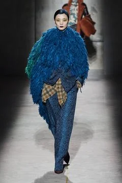  Dries Van Noten RTW Fall 2020 at Paris fashion Week Dries Van Noten RTW F... 写真素材