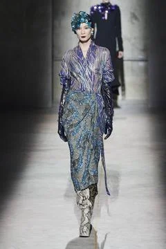  Dries Van Noten RTW Fall 2020 at Paris fashion Week Dries Van Noten RTW F... Foto stock