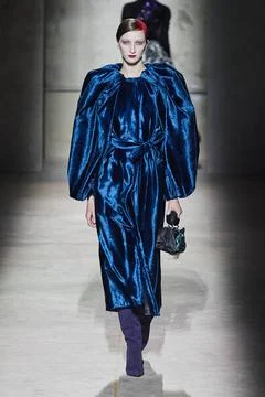  Dries Van Noten RTW Fall 2020 at Paris fashion Week Dries Van Noten RTW F... Stock Photos