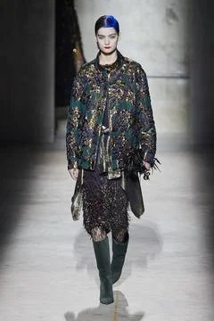  Dries Van Noten RTW Fall 2020 at Paris fashion Week Dries Van Noten RTW F... Foto stock