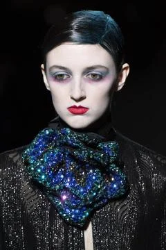  Dries Van Noten RTW Fall 2020 at Paris fashion Week Dries Van Noten RTW F... 스톡 사진