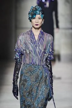  Dries Van Noten RTW Fall 2020 at Paris fashion Week Dries Van Noten RTW F... Foto stock