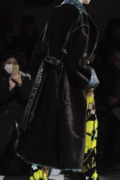  Dries Van Noten RTW Fall 2020 at Paris fashion Week Dries Van Noten RTW F... 스톡 사진