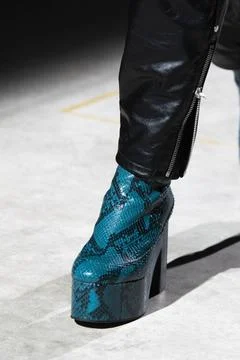  Dries Van Noten RTW Fall 2020 at Paris fashion Week Dries Van Noten RTW F... Stock Photos