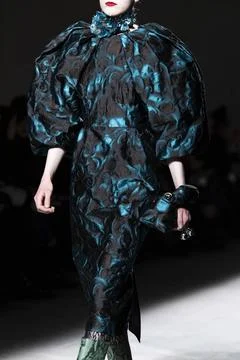  Dries Van Noten RTW Fall 2020 at Paris fashion Week Dries Van Noten RTW F... 스톡 사진