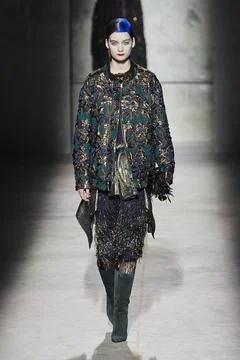  Dries Van Noten RTW Fall 2020 at Paris fashion Week Dries Van Noten RTW F... Foto stock