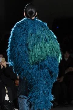  Dries Van Noten RTW Fall 2020 at Paris fashion Week Dries Van Noten RTW F... 스톡 사진
