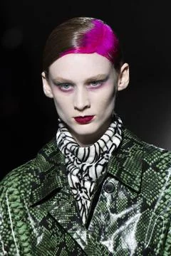  Dries Van Noten RTW Fall 2020 at Paris fashion Week Dries Van Noten RTW F... Stock Photos