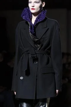  Dries Van Noten RTW Fall 2020 at Paris fashion Week Dries Van Noten RTW F... 스톡 사진