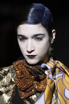  Dries Van Noten RTW Fall 2020 at Paris fashion Week Dries Van Noten RTW F... Stock Photos