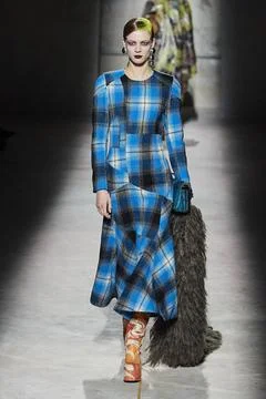  Dries Van Noten RTW Fall 2020 at Paris fashion Week Dries Van Noten RTW F... Stock Photos