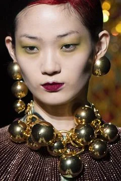  Dries Van Noten RTW Fall 2020 at Paris fashion Week Dries Van Noten RTW F... 스톡 사진