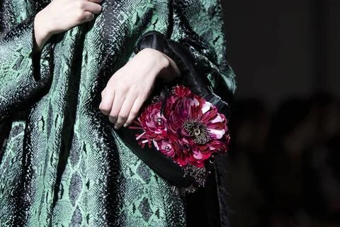  Dries Van Noten RTW Fall 2020 at Paris fashion Week Dries Van Noten RTW F... Stock Photos