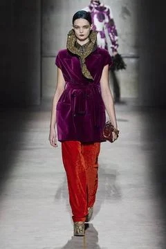  Dries Van Noten RTW Fall 2020 at Paris fashion Week Dries Van Noten RTW F... Stockfoto's