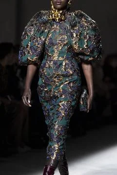  Dries Van Noten RTW Fall 2020 at Paris fashion Week Dries Van Noten RTW F... 写真素材