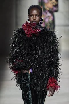  Dries Van Noten RTW Fall 2020 at Paris fashion Week Dries Van Noten RTW F... Foto stock