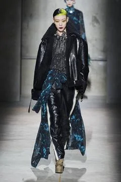  Dries Van Noten RTW Fall 2020 at Paris fashion Week Dries Van Noten RTW F... Stockfoto's