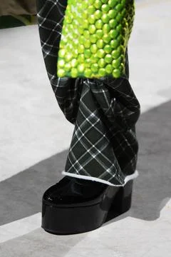  Dries Van Noten RTW Fall 2020 at Paris fashion Week Dries Van Noten RTW F... Stock Photos