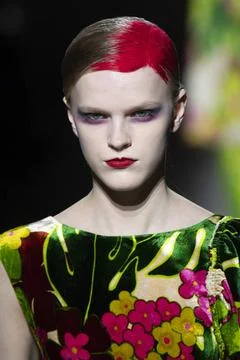  Dries Van Noten RTW Fall 2020 at Paris fashion Week Dries Van Noten RTW F... Stock Photos