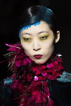  Dries Van Noten RTW Fall 2020 at Paris fashion Week Dries Van Noten RTW F... Stock Photos