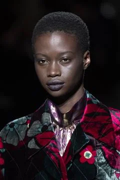  Dries Van Noten RTW Fall 2020 at Paris fashion Week Dries Van Noten RTW F... 스톡 사진