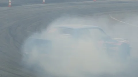 Drift car Video stock 101707012