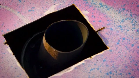 Drift car loud engine sound Video stock 301859588