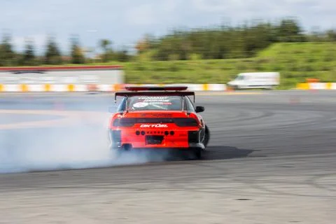 Drift Car Fotos Stock