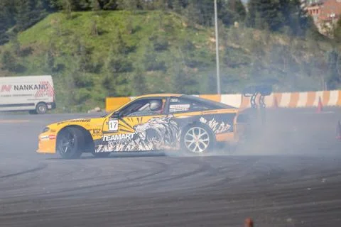 Drift Car Fotos Stock