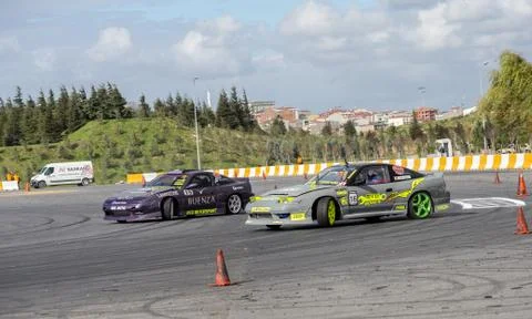 Drift Car Foto stock