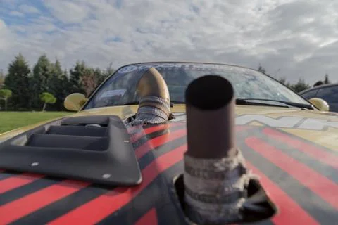 Drift Car 스톡 사진