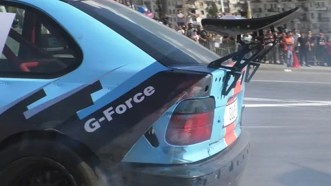 Drift cars Video stock 97638228