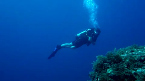 Drift Diver Stock Footage 45177142