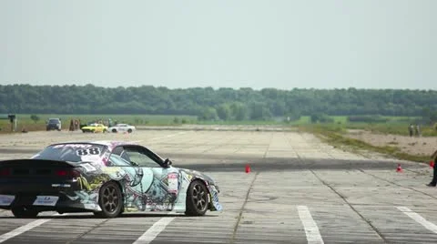 Drift Stock Footage 11057712