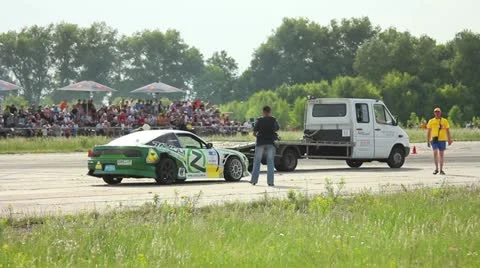 Drift Stock Footage 11058227